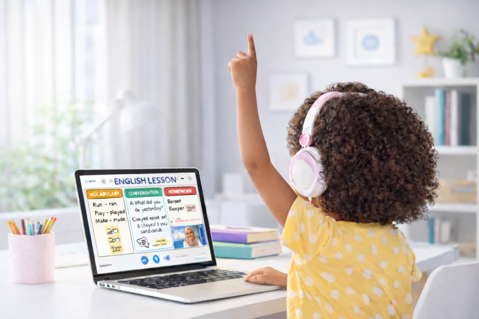Globe Schooler student learning online